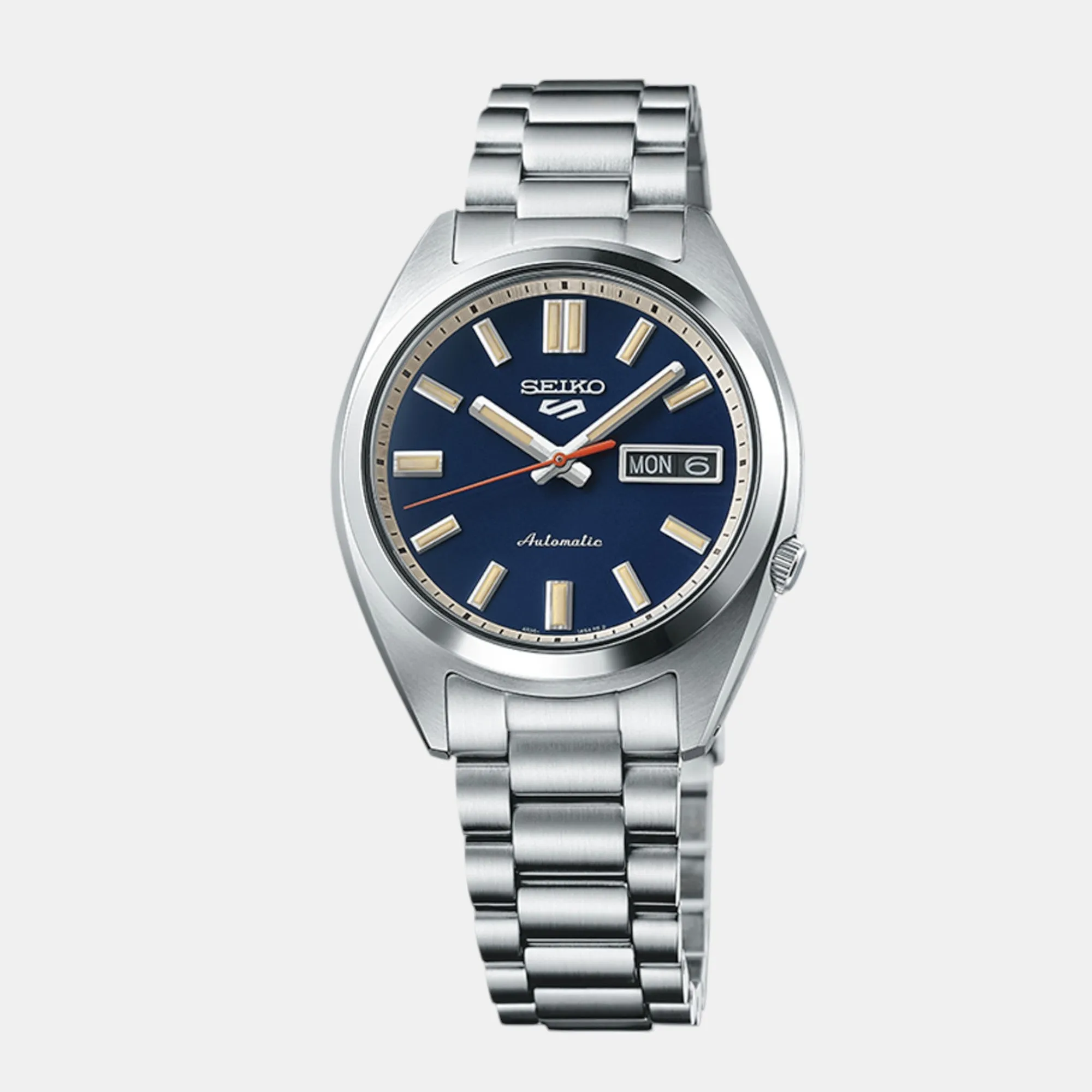 5 Sports Automatic Men Blue Dial Analog Stainless Steel Watch SRPK87K1