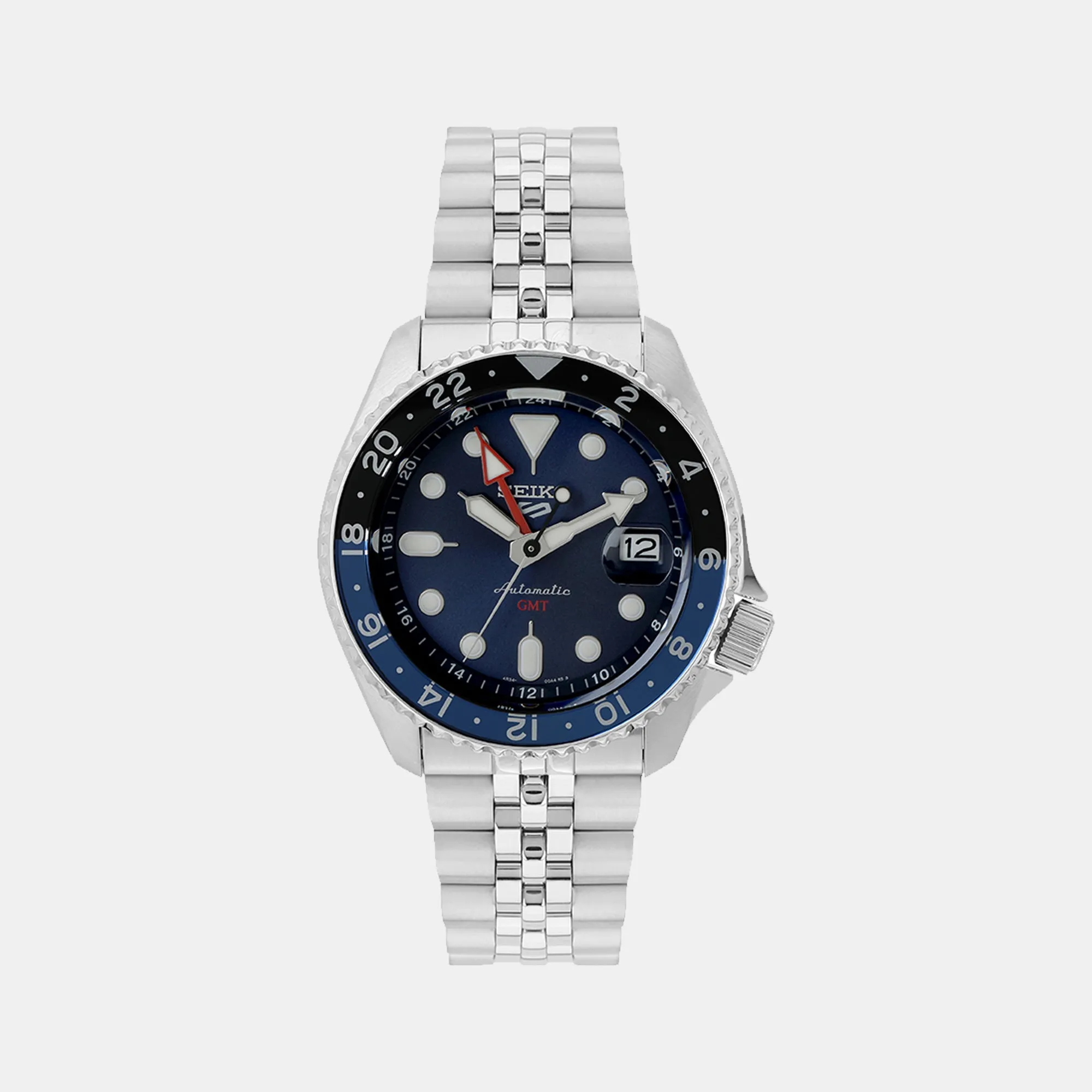 5 Sports Men Automatic Blue Dial Analog Stainless Steel Watch SSK003K1