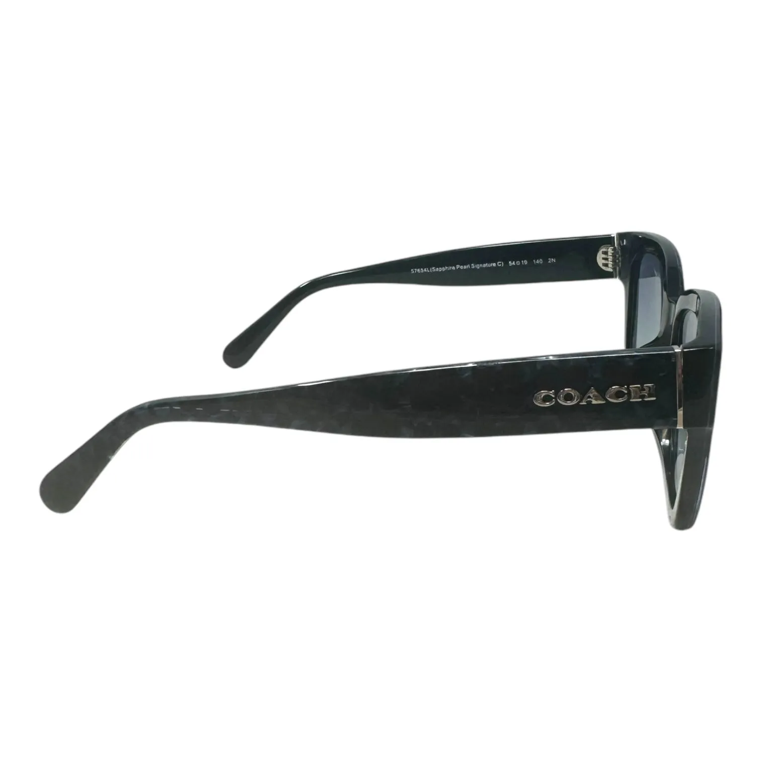 57645L Signature Sapphire Pearl Sunglasses Designer By Coach coach