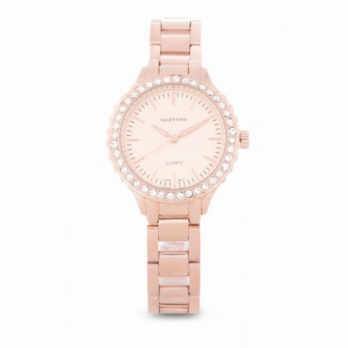 ??20121960-Rose Gold - Rose Gold Dial Watch for Women