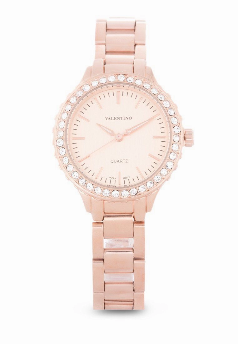 ??20121960-Rose Gold - Rose Gold Dial Watch for Women