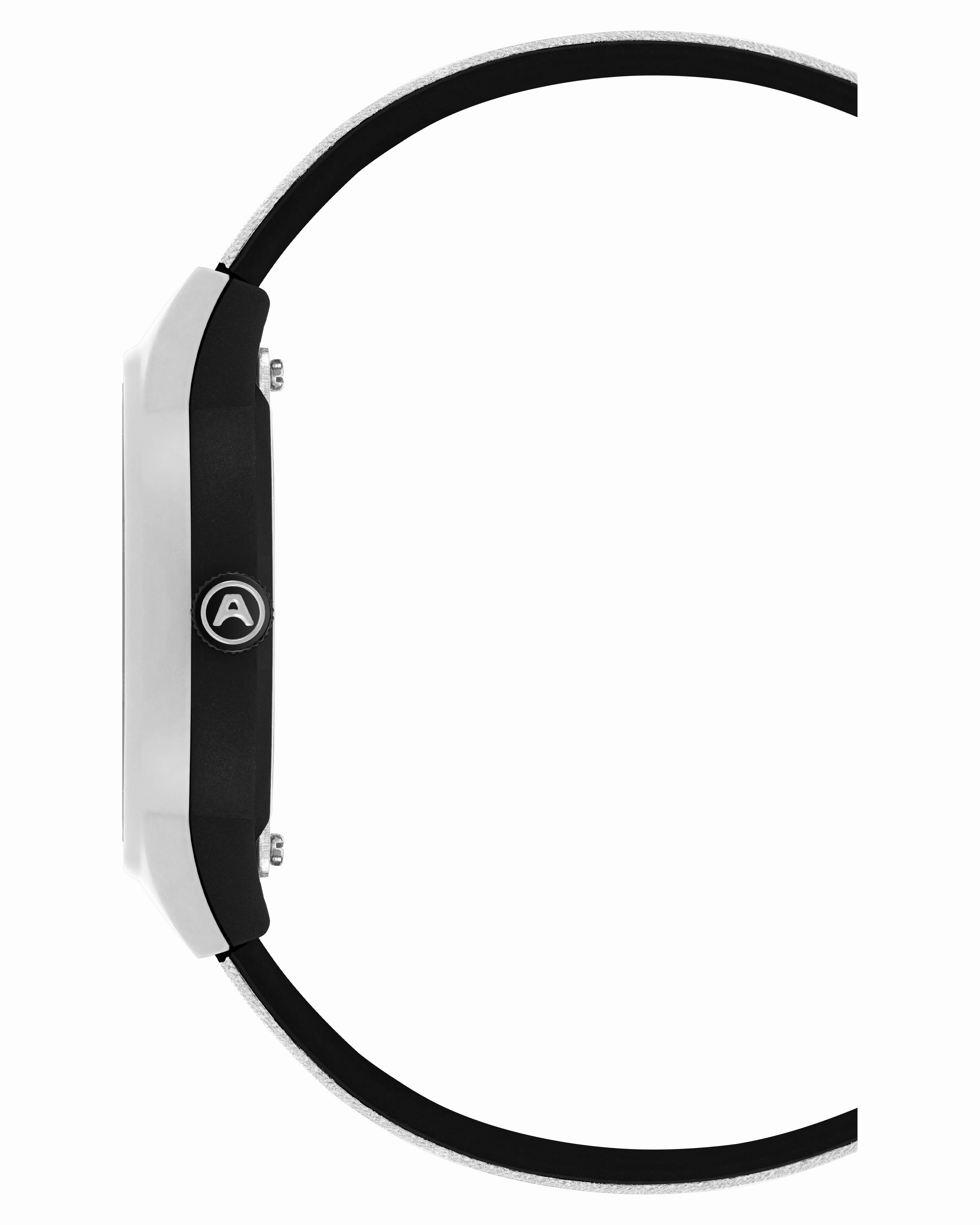 A-Watch? | 35.5mm, Black with White