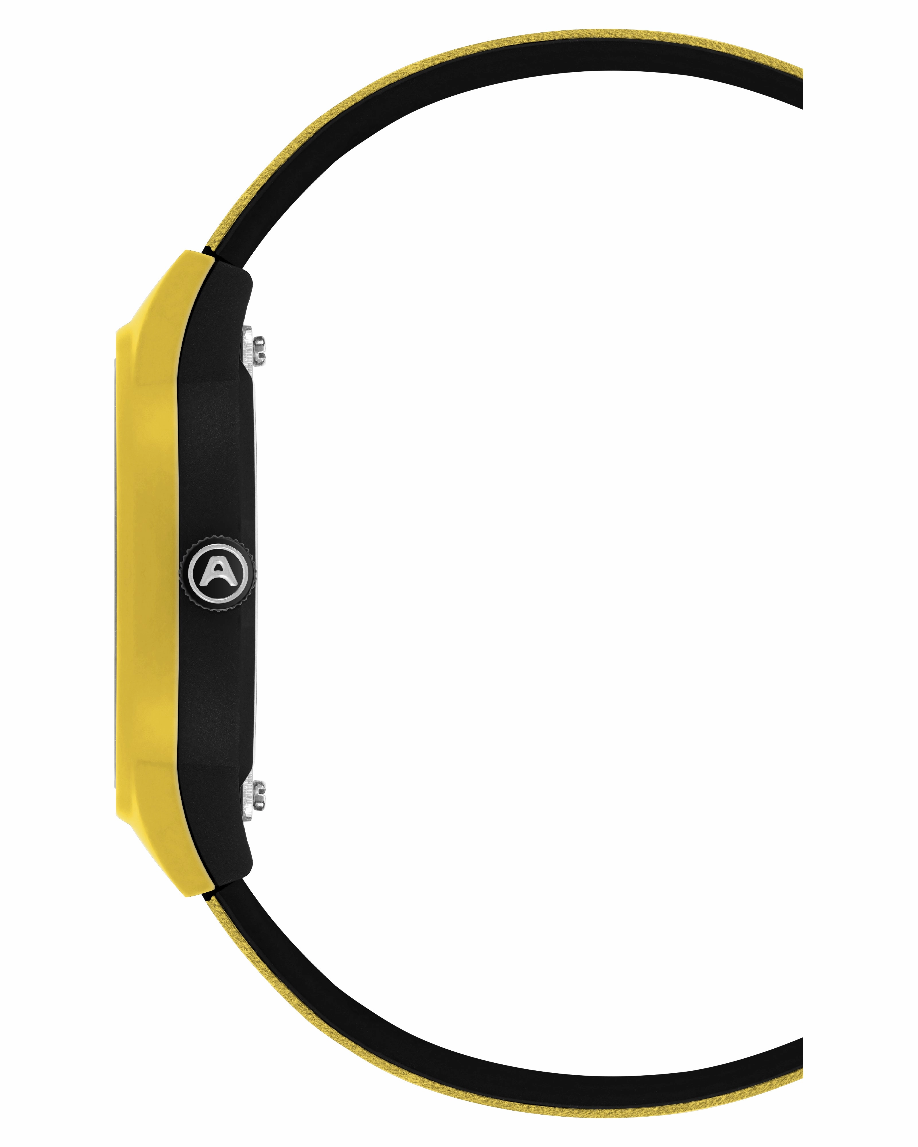 A-Watch? | 35.5mm, Yellow with Black