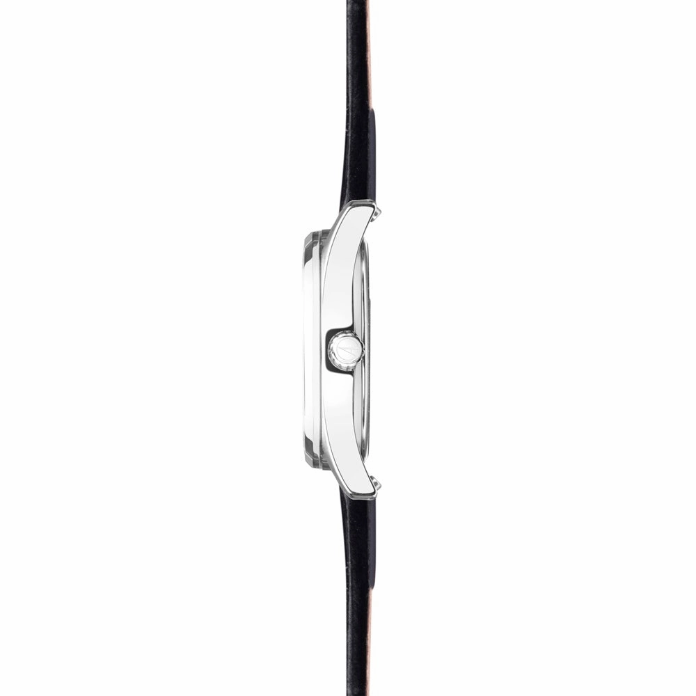 Accurist Everyday Ladies Watch Black Leather Strap 74004X