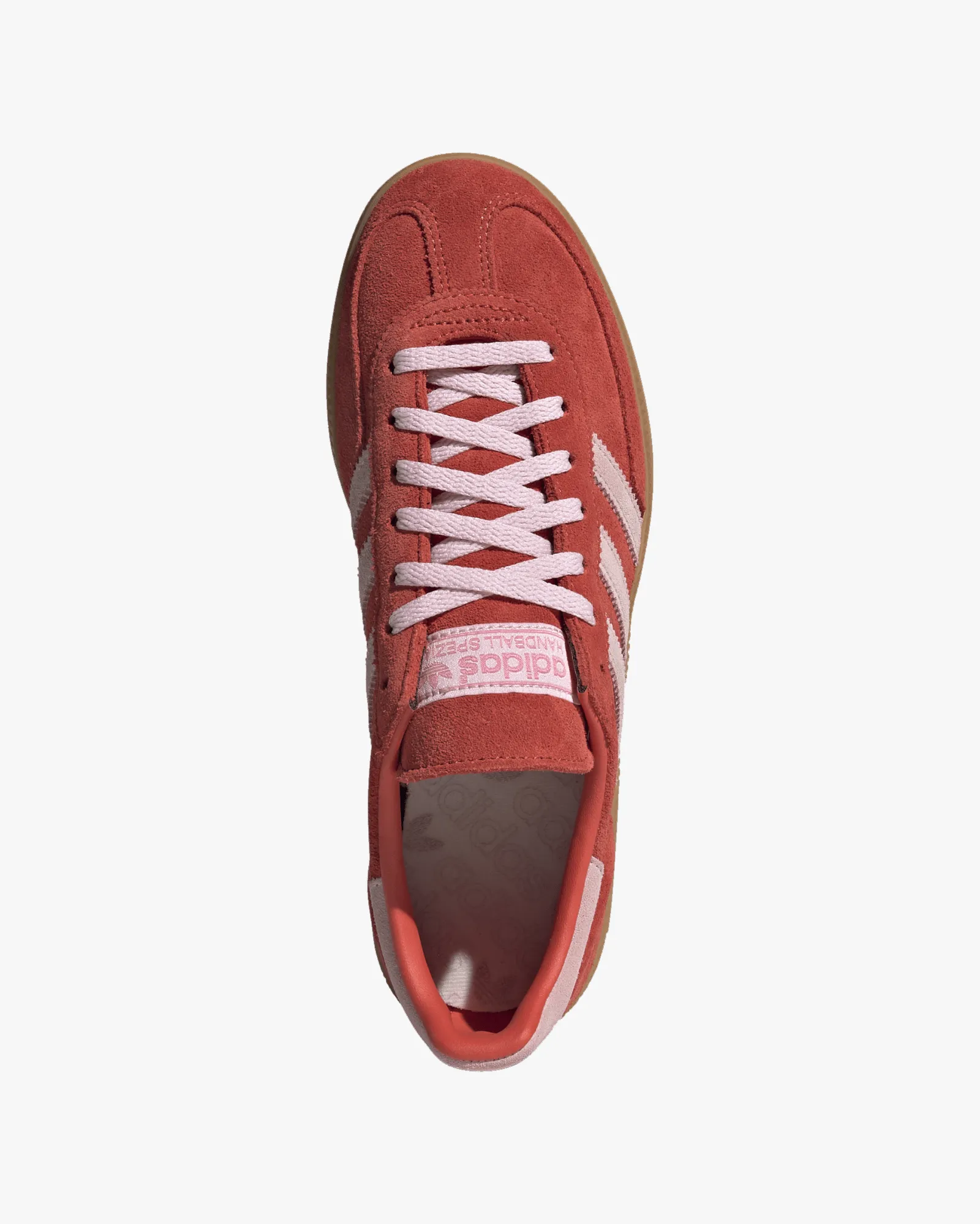 Adidas Womens Handball Spezial - Bright Red / Clear Pink / Gum