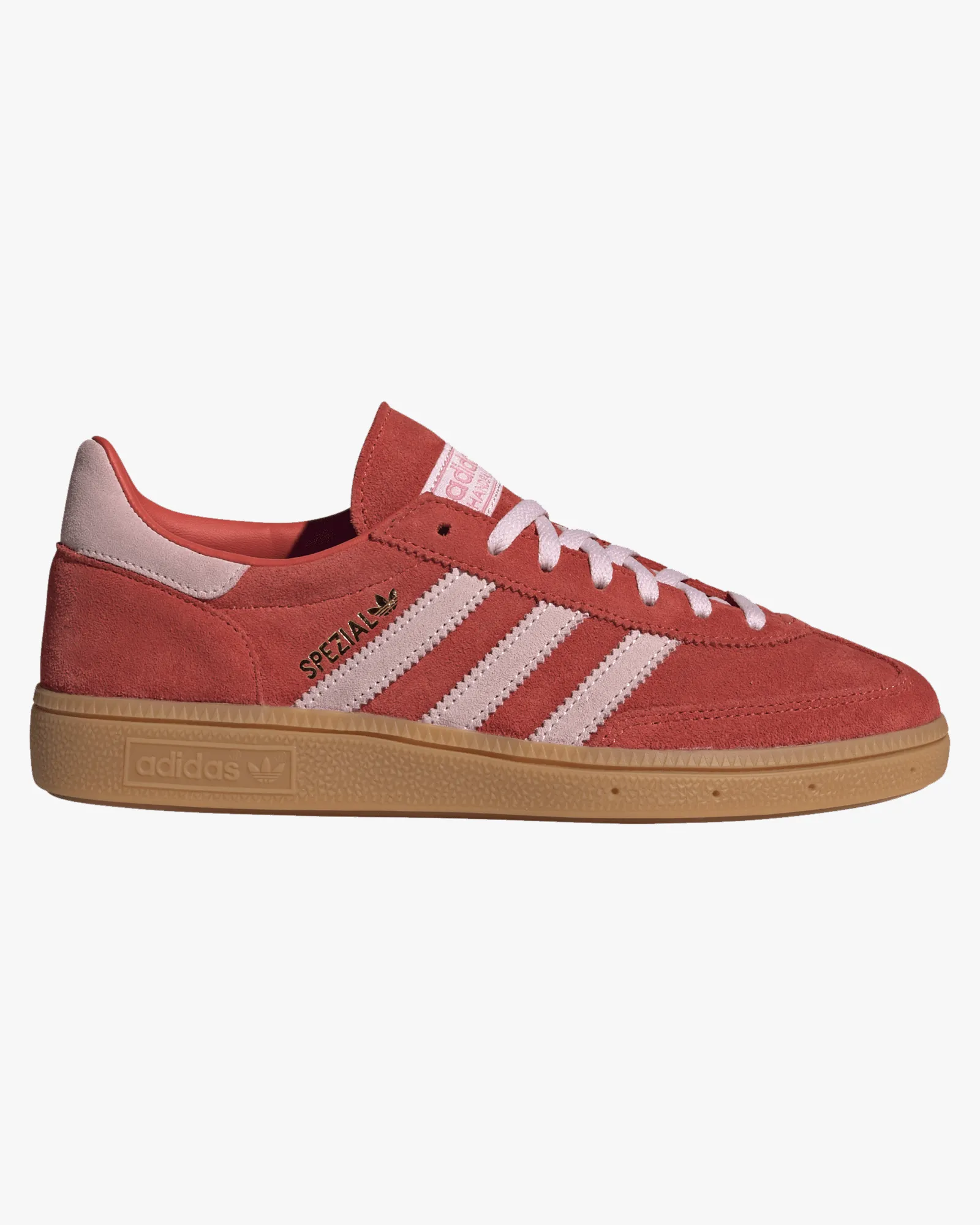 Adidas Womens Handball Spezial - Bright Red / Clear Pink / Gum