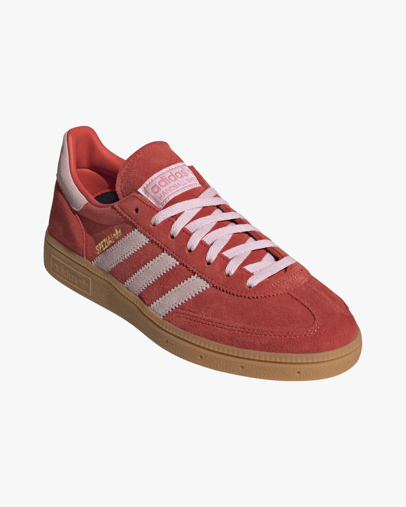Adidas Womens Handball Spezial - Bright Red / Clear Pink / Gum