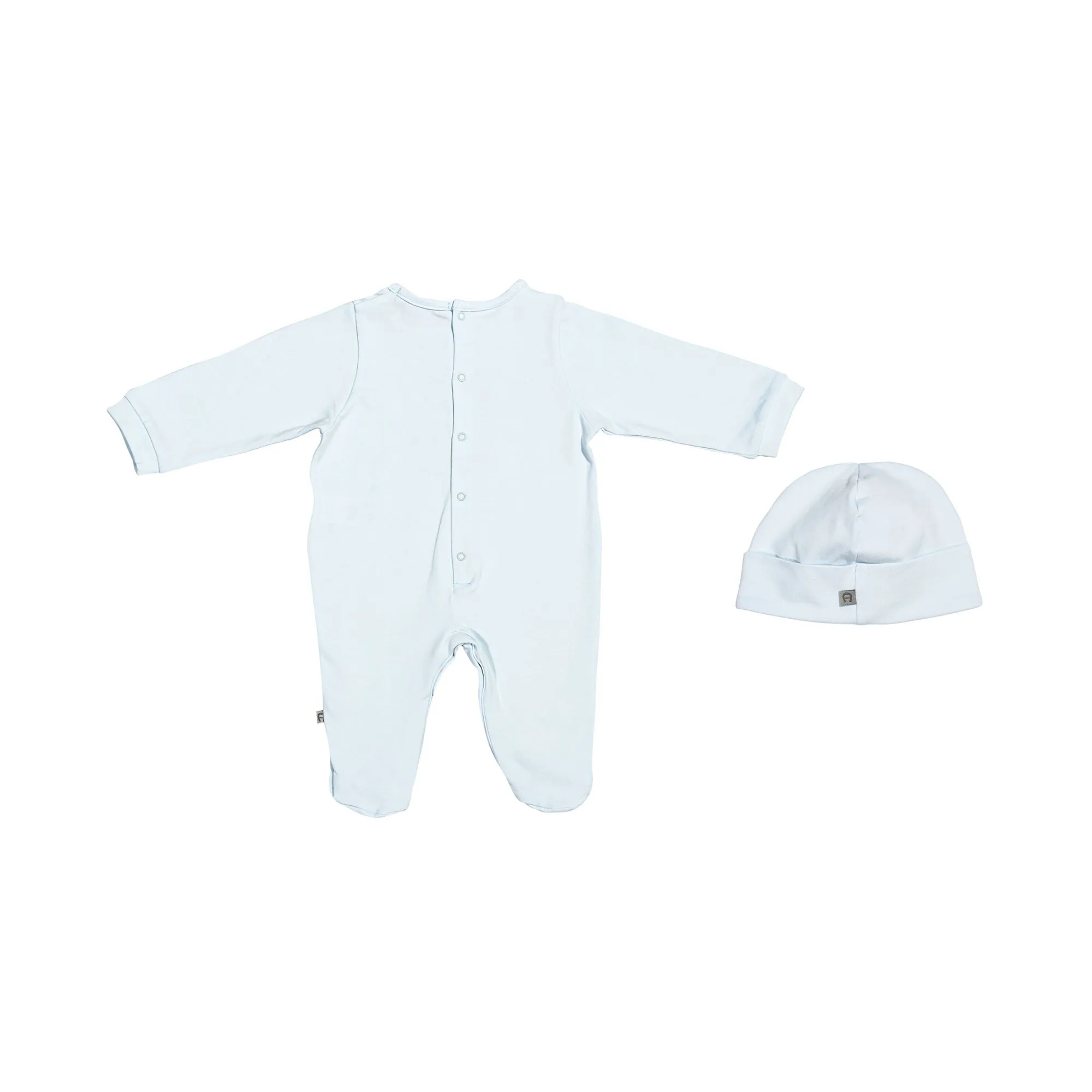 Aigner Kids New Born Boy's Blue  Sleepsuit Set
