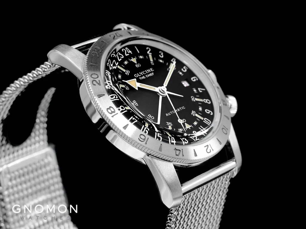 Airman ??The Chief?? GMT Black - Bracelet Ref. GL0464