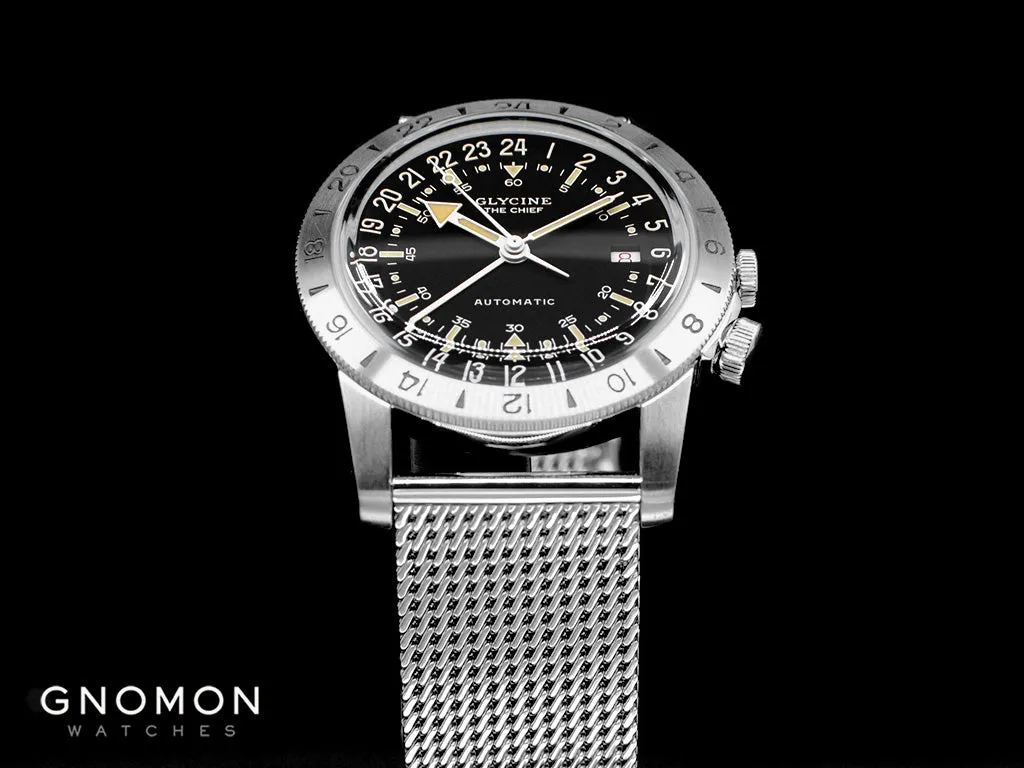 Airman ??The Chief?? GMT Black - Bracelet Ref. GL0464