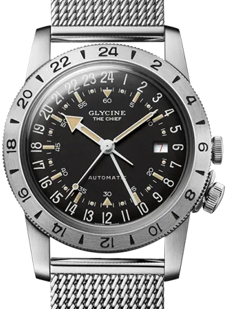 Airman ??The Chief?? GMT Black - Bracelet Ref. GL0464