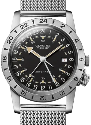 Airman ??The Chief?? GMT Black - Bracelet Ref. GL0464
