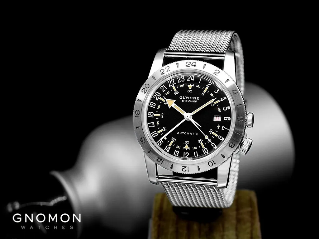 Airman ??The Chief?? GMT Black - Bracelet Ref. GL0464