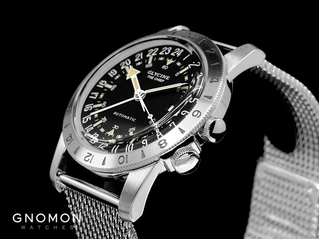 Airman ??The Chief?? GMT Black - Bracelet Ref. GL0464