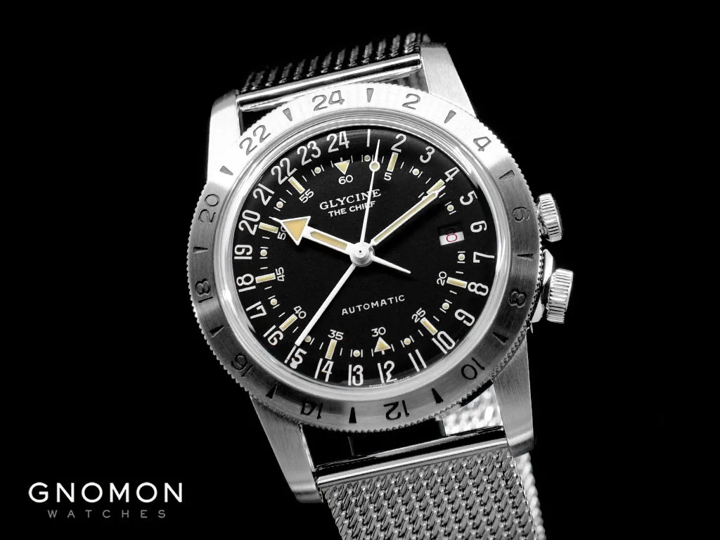 Airman ??The Chief?? GMT Black - Bracelet Ref. GL0464