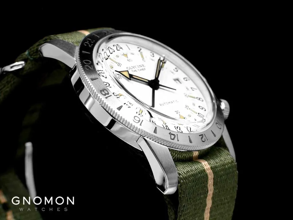 Airman ??The Chief?? GMT White - Military Nylon Strap Ref. GL0473