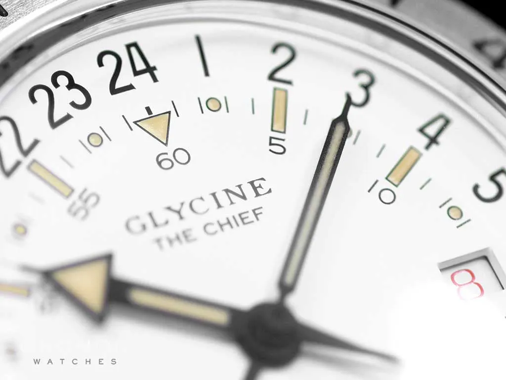 Airman ??The Chief?? GMT White - Military Nylon Strap Ref. GL0473