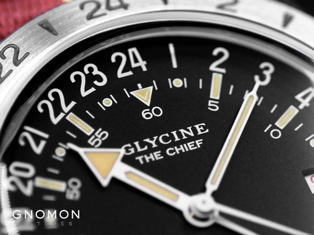 Airman ??The Chief?? Purist Black - Military Nylon Strap Ref. GL0474
