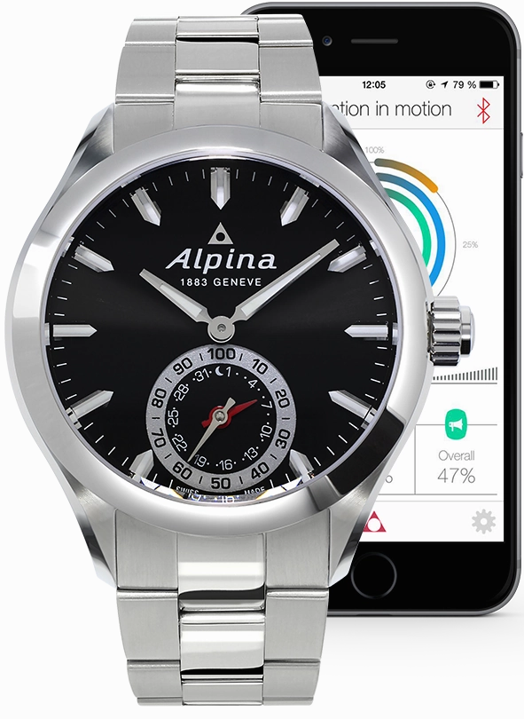 Alpina Horological Smartwatch Motion X Quartz D