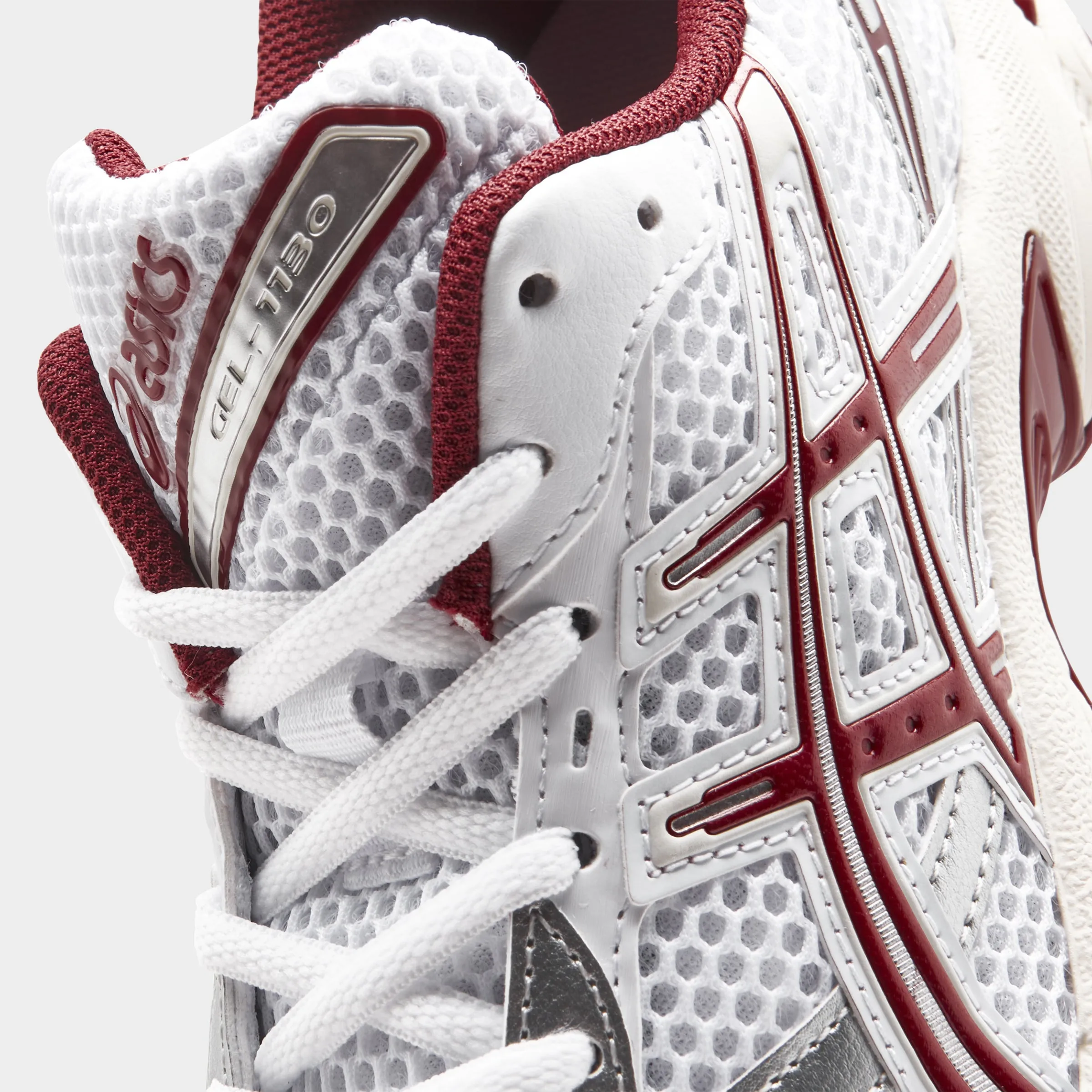 ASICS Women's GEL-1130 White / Red Dahlia Asics Shoes