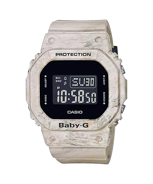 Baby-G BGD-560 Series Marble Resin Band Watch BGD560WM-5D