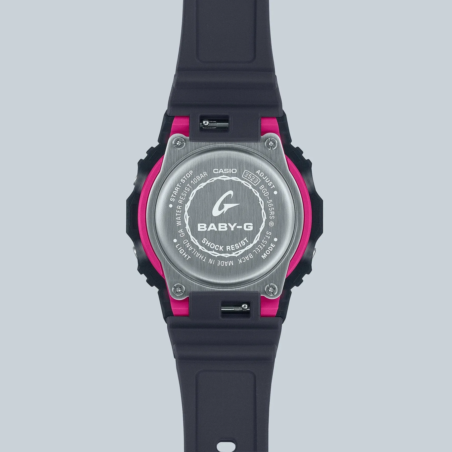 Baby G BGD-565 Series Black Resin Band Watch BGD565RS-8D