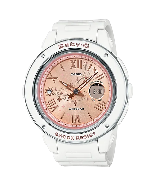 Baby-G Bright Shooting Stars Style Shining Crystal Watch BGA-150ST-7A