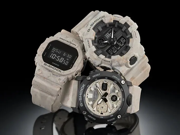 Baby-G Digital 5600 Series Marble Resin Band Watch DW5600WM-5D