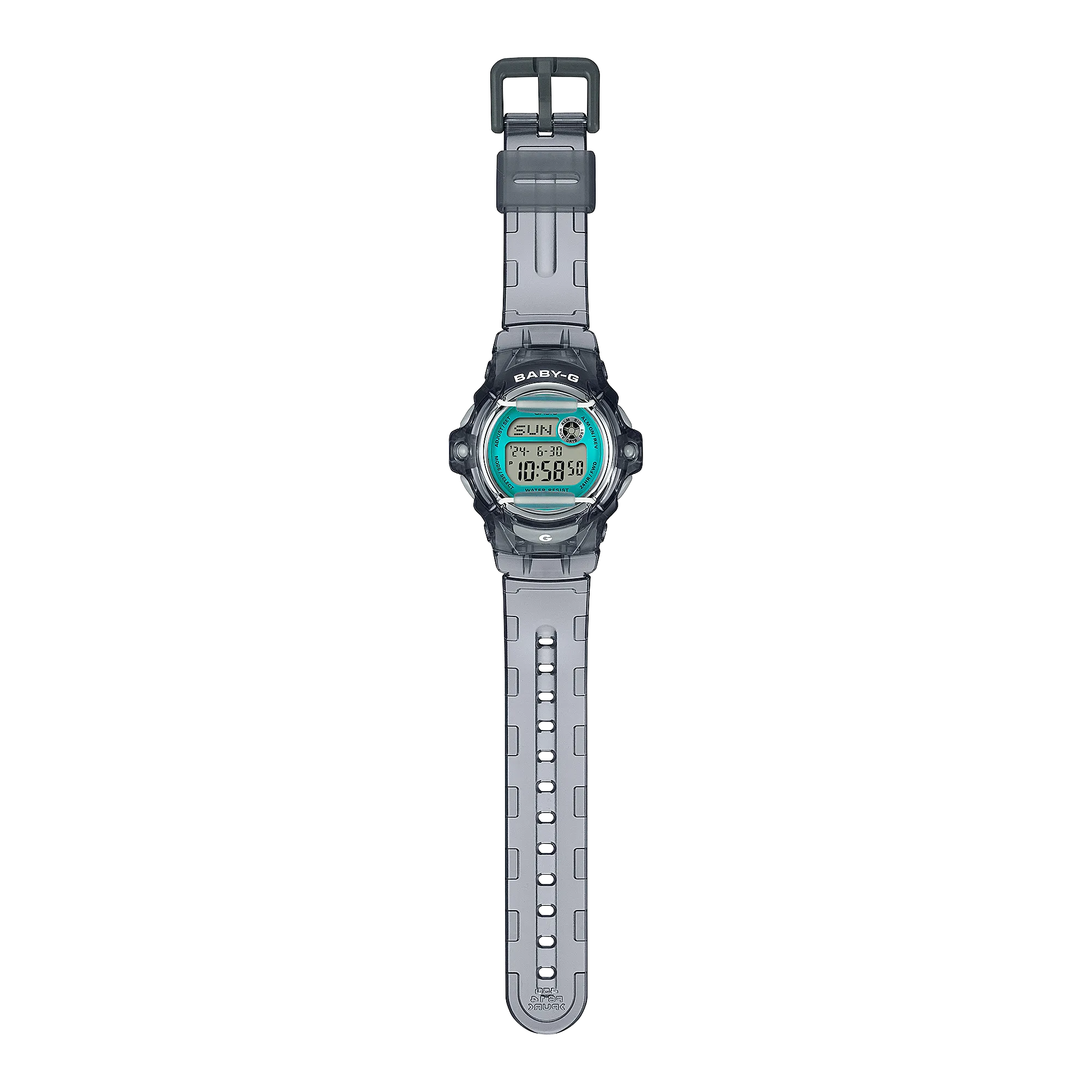 Baby-G Watch with Digital Display and 200M Water Resistance BG169U-8B