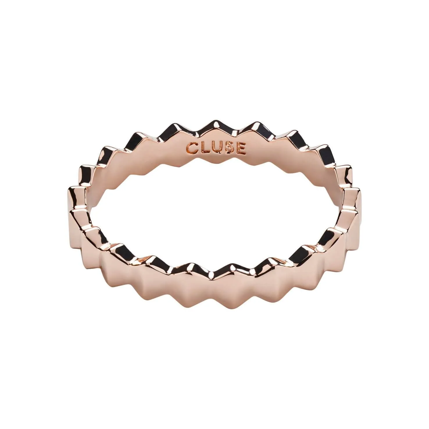 Bague CLUSE Essentielle Rose Gold All Hexagons CLJ40006