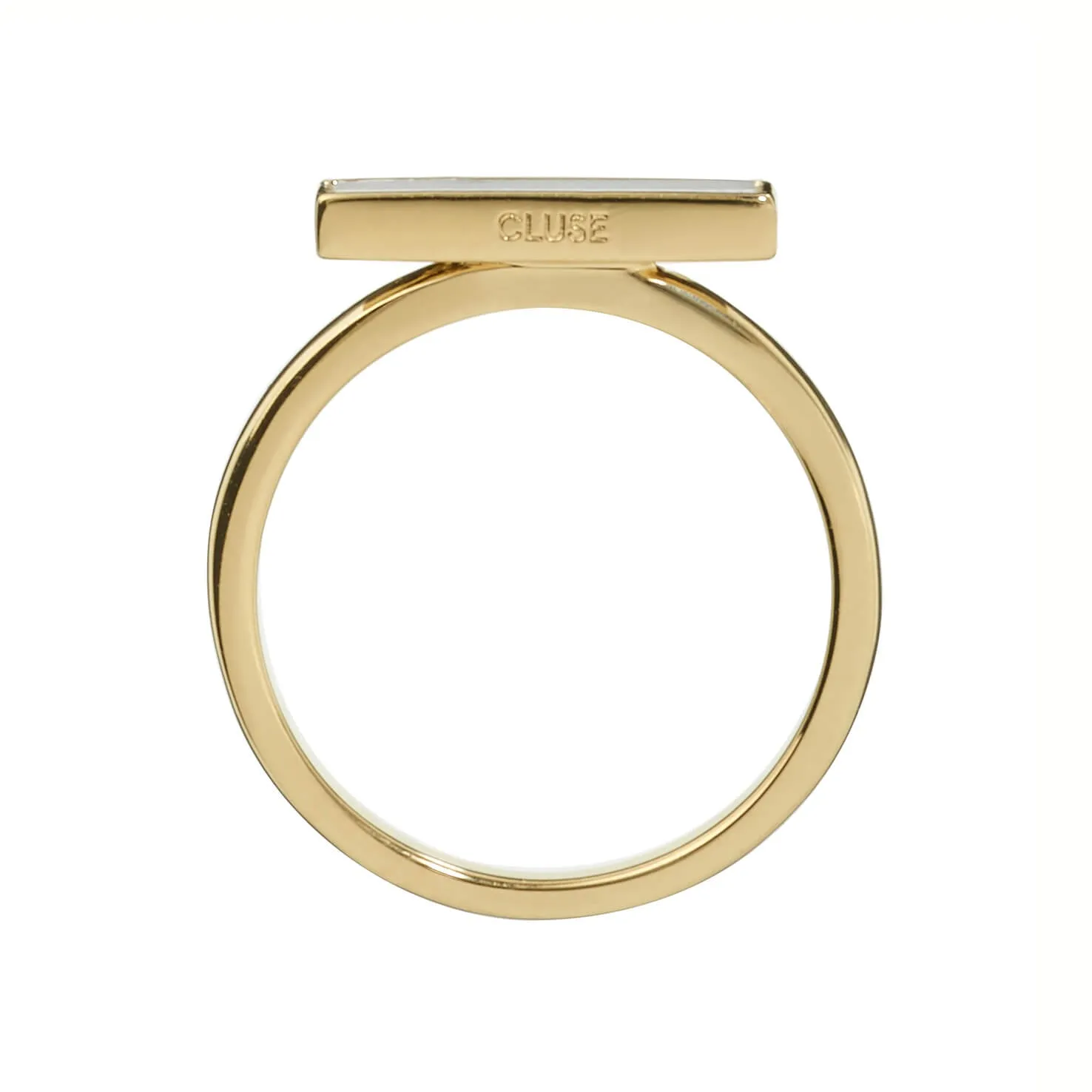 Bague CLUSE Idylle Gold Marble Bar CLJ41002