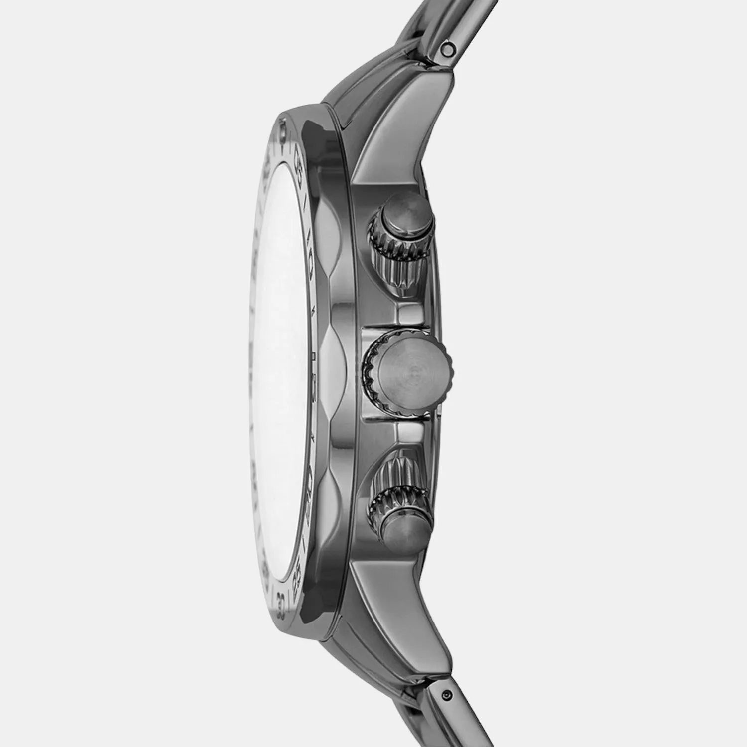 Bannon Men Quartz Grey Dial Multi-Function Stainless Steel Watch BQ2491