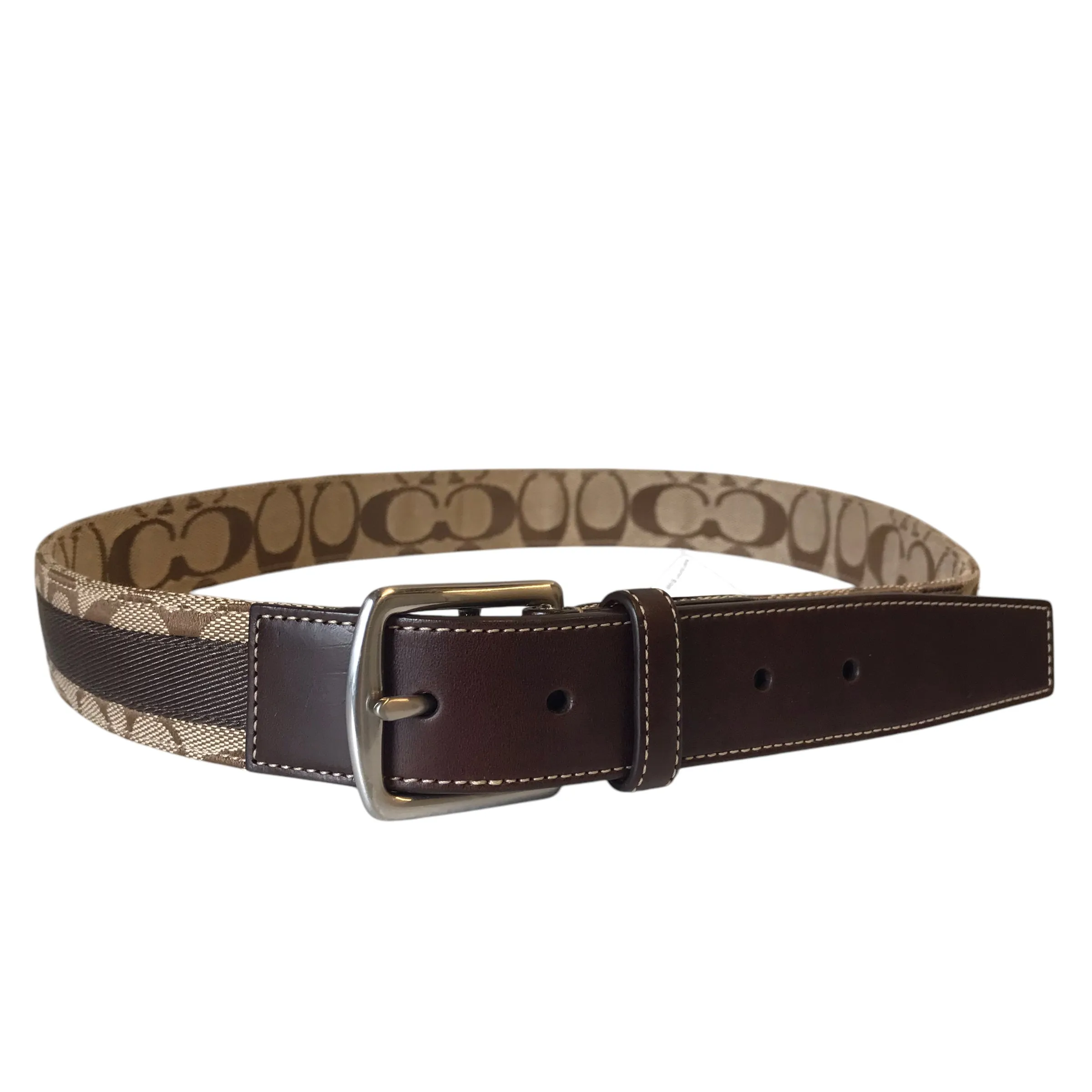 Belt Designer By Coach In Brown coach