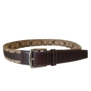 Belt Designer By Coach In Brown coach