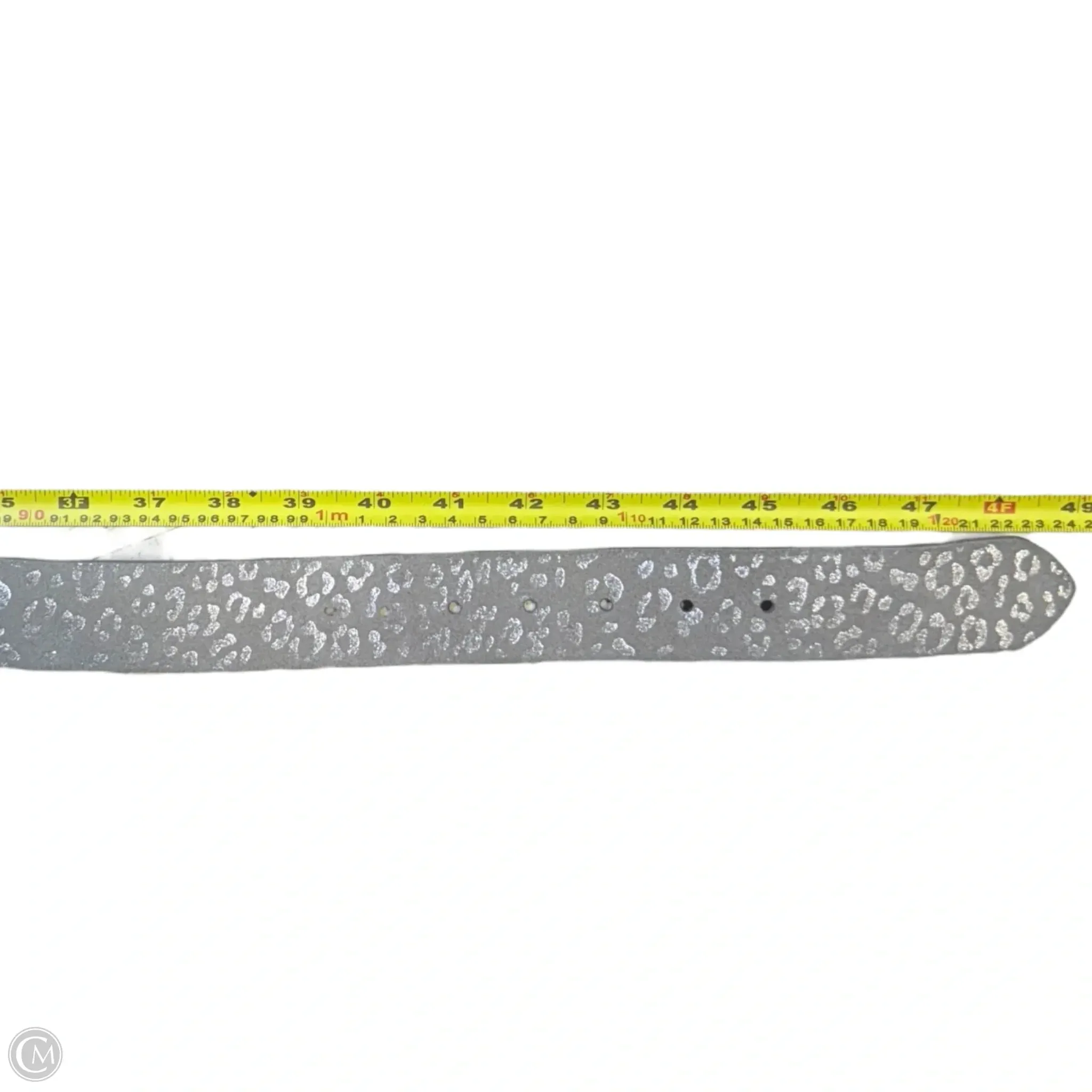 Belt Leather By Chicos N Silver Leopard Print chicos
