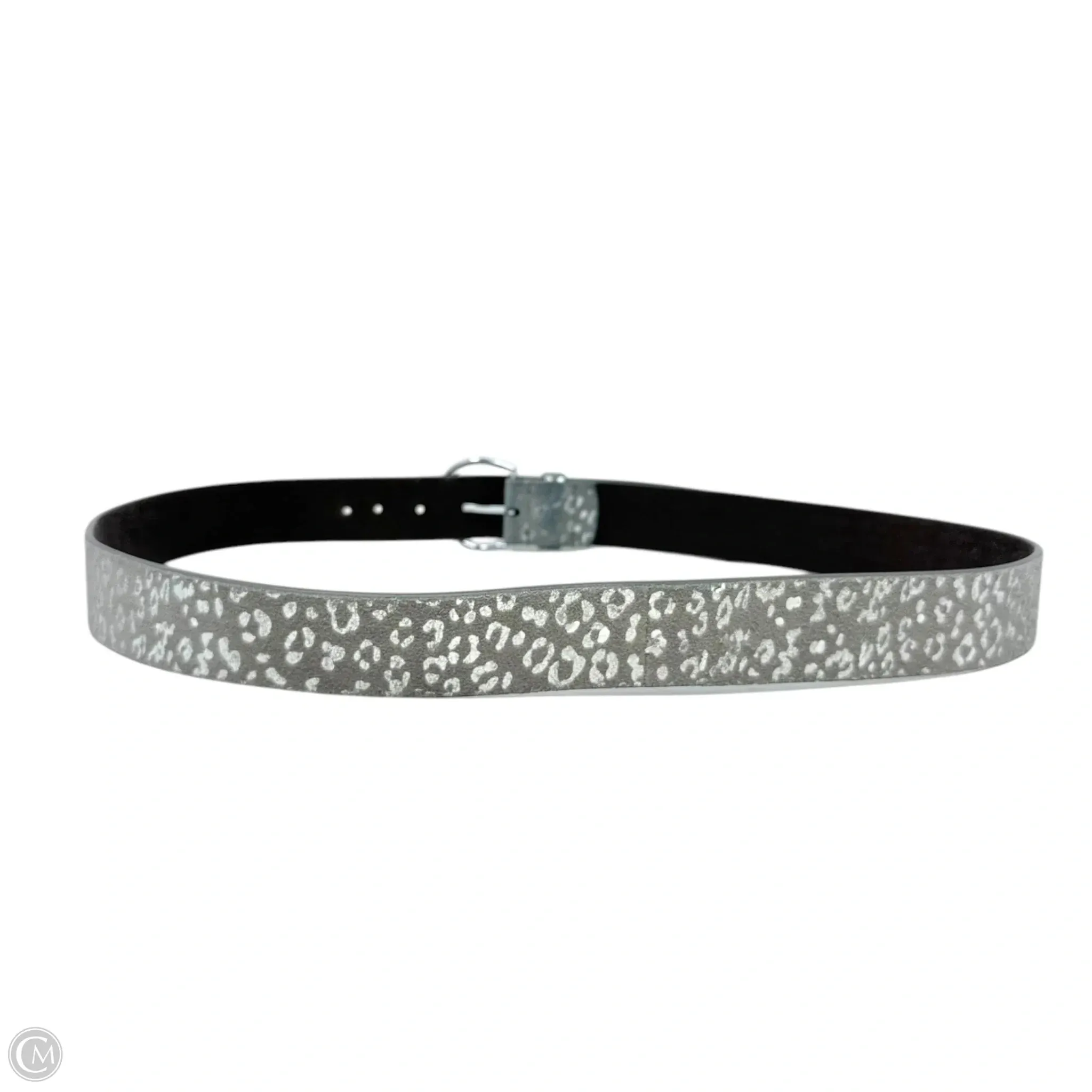 Belt Leather By Chicos N Silver Leopard Print chicos