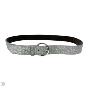 Belt Leather By Chicos N Silver Leopard Print chicos