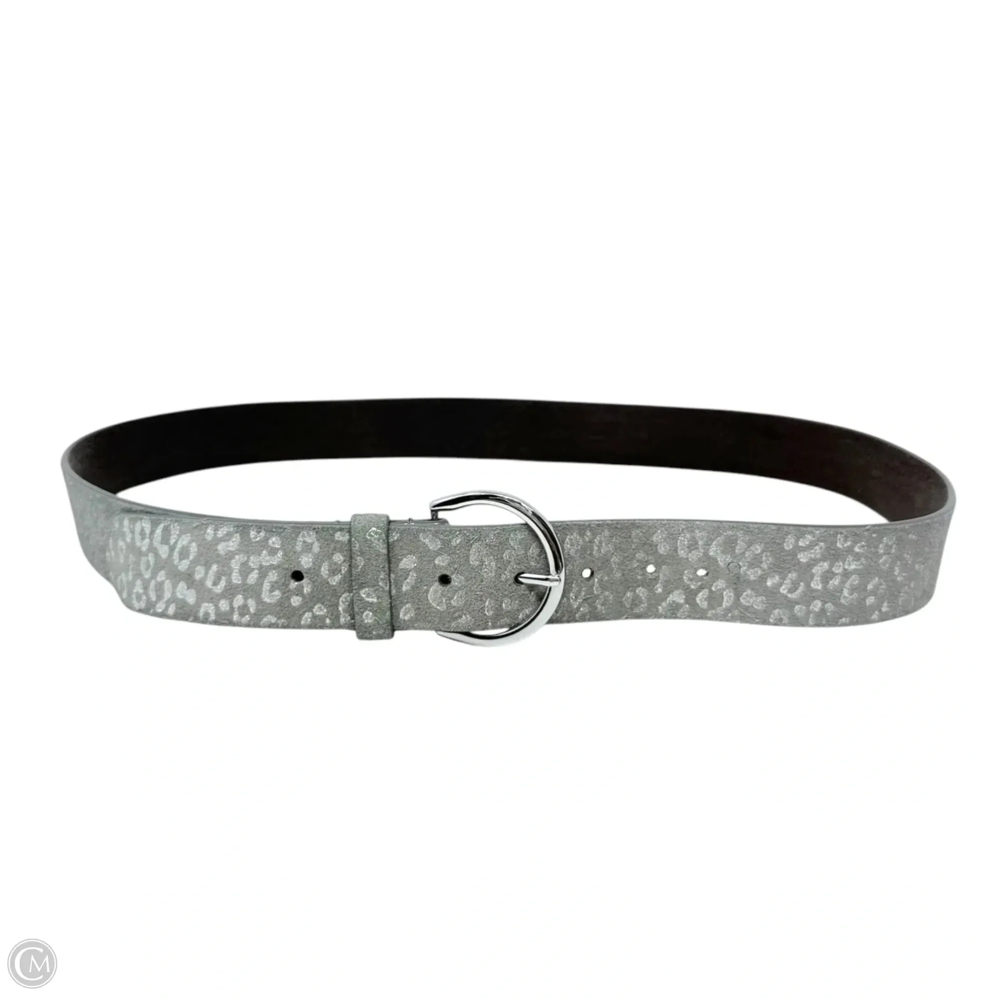 Belt Leather By Chicos N Silver Leopard Print chicos