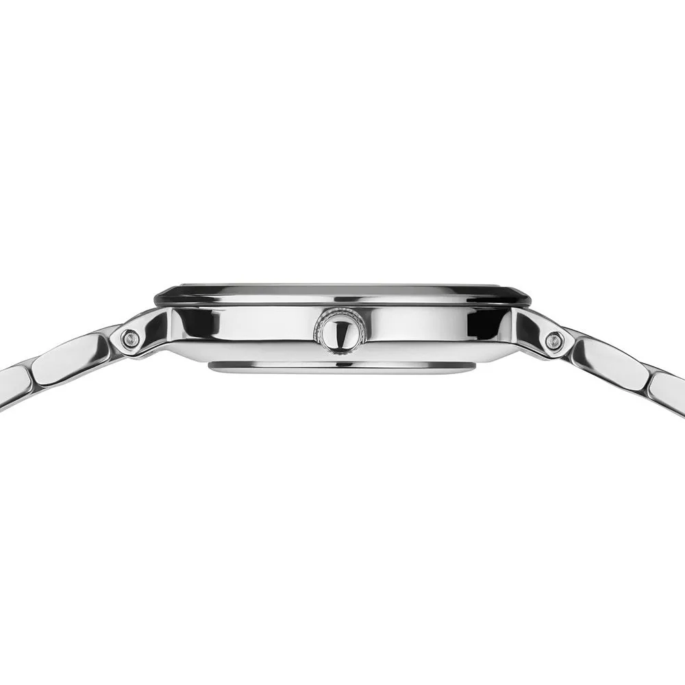 Bering Classic 26mm Polished Silver Strap Watch
