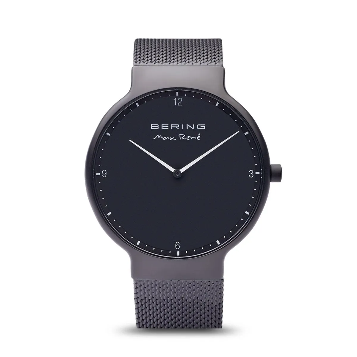 Bering Max Ren Matt Black Mesh Watch