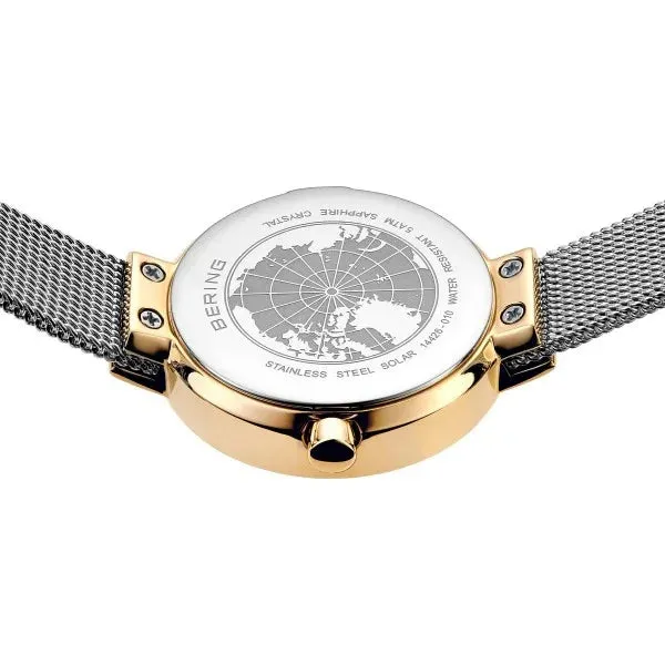 Bering - Solar Polished Gold Watch