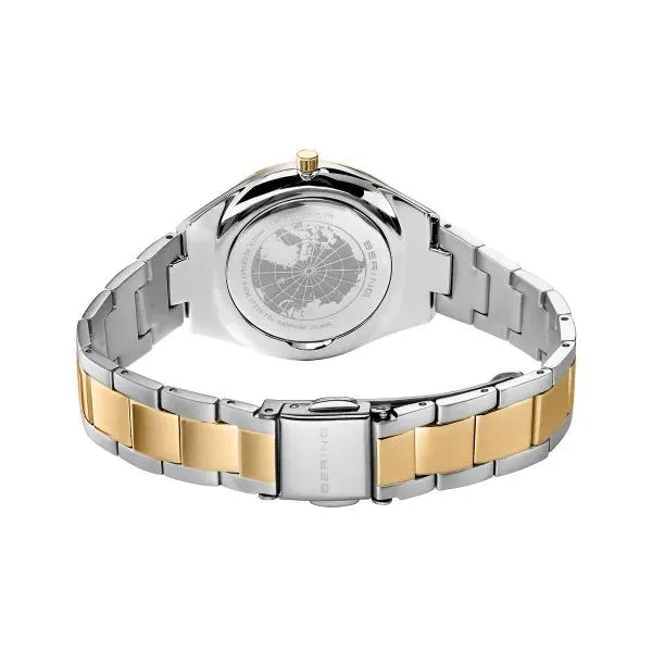 Bering - Ultra Slim Polished/Brushed Silver/Gold