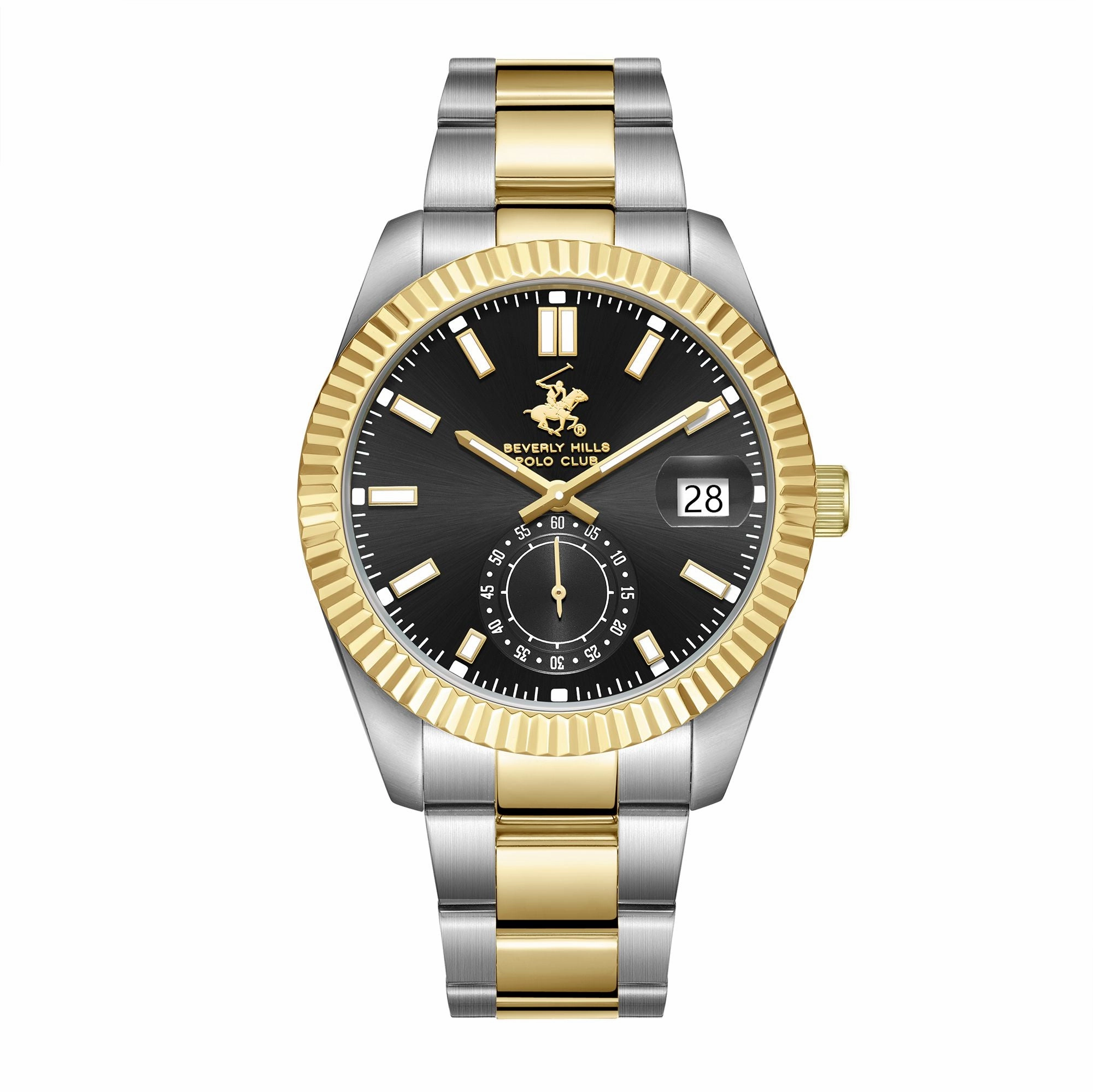 BHPC-BP3652X.250-GENTS STAINLESS STEEL WRIST WATCH