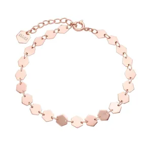 Bracelet CLUSE Essentielle Rose Gold All Hexagons Chain CLJ10009