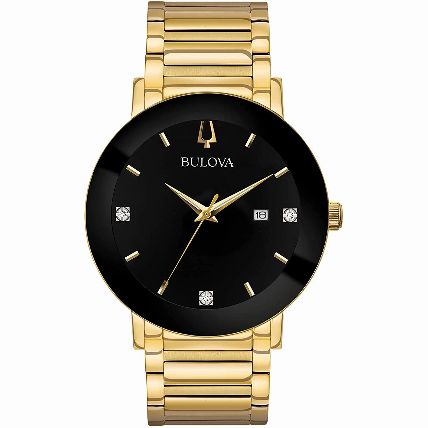 Bulova Men's Gold dial Watch