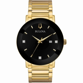 Bulova Men's Gold dial Watch