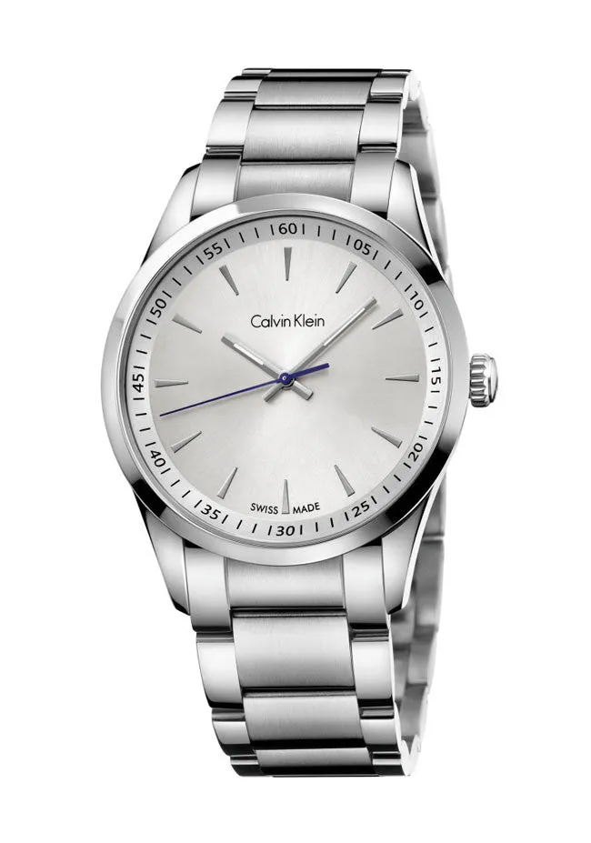 Calvin Klein - Bold orologio uomo grigio freddo K5A31146