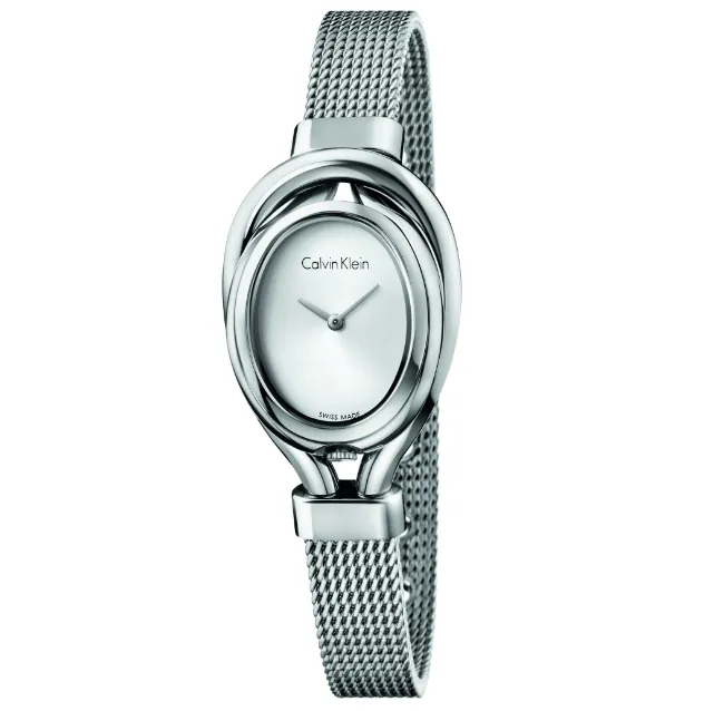 Calvin Klein - Microbelt orologio donna argento K5H23126