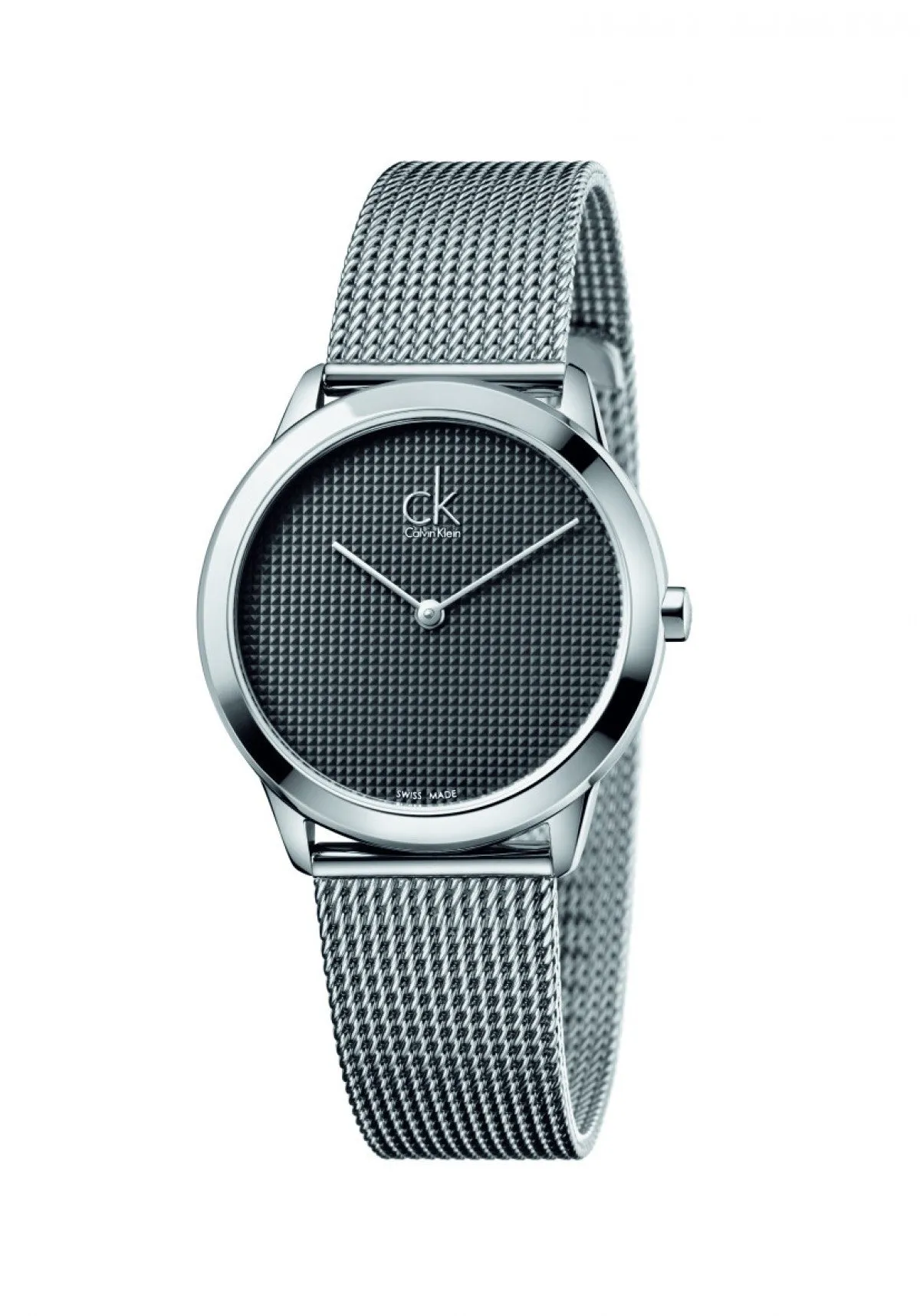 Calvin Klein - Minimal orologio donna grigio scuro, disponibile in 2 misure, small K3M2312X, medium K3M2212X