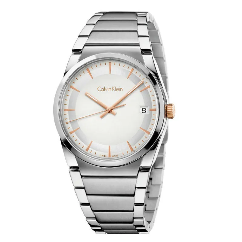 Calvin Klein - Step orologio donna argento K6K33B46